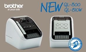 NEW! Принтеры QL-800 и QL-810W