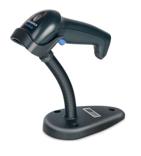 Сканер Datalogic QuickScan I QD2130, 1D, черный; PS/2 KIT: кабель, подставка, QD2130-BKK3S