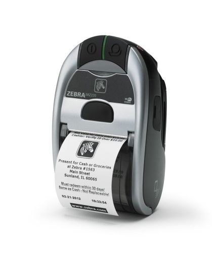 Мобильный термопринтер Zebra iMZ 220, 203 dpi, USB, Bluetooth, M2I-0UB0E020-00