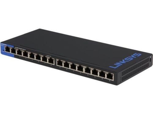 Коммутатор Linksys, LGS116-eu