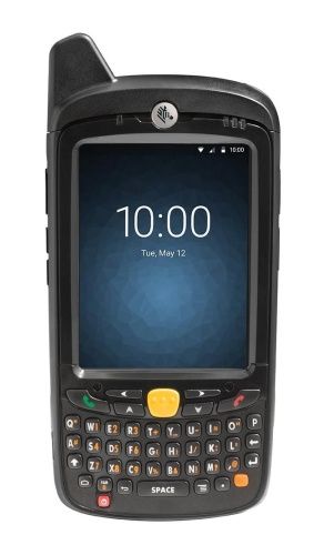 Терминал Zebra MC67; 2D; WiFi, Bluetooth, 4G, GPS, Android 4.1, NUMERIC, батарея 3600 мАч, камера, MC67NA-PDADAB00500